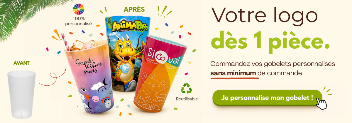 Gobelet personalis&eacute;
